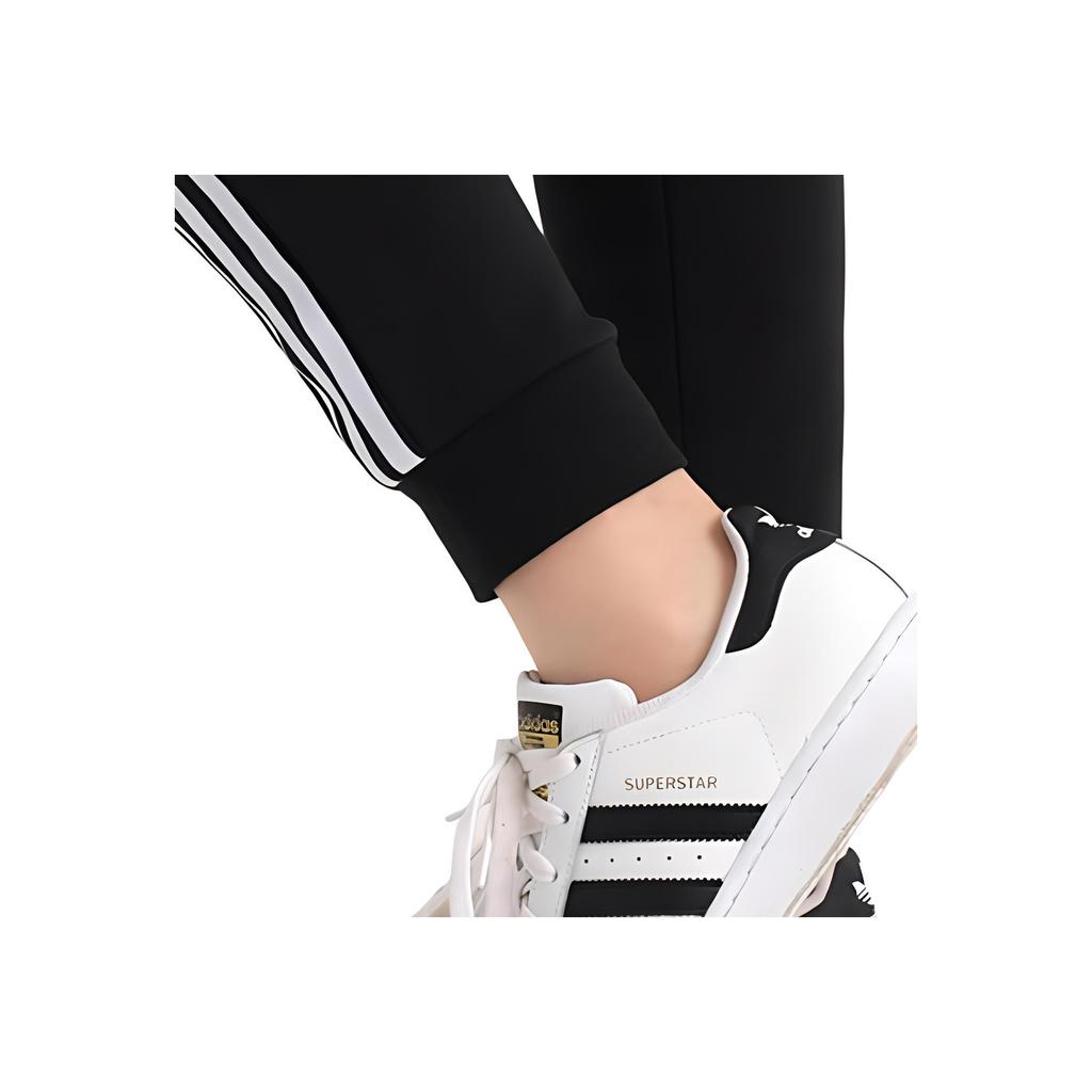 adidas מכנסיים ארוכים עם שרוולים בסגנון ספורט רטרו לנשים תחתונים שחור GF0156