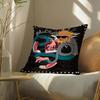 J-Jack Stauber Cushion Cover Soft Short Plush Pillow Cover Smooth Cozy Texture Aesthetic Cushion Case Home Decor