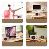 Mini Retro Bluetooth Speaker Card U Disk Gift Vinyl Record Player Desktop Portable Speaker