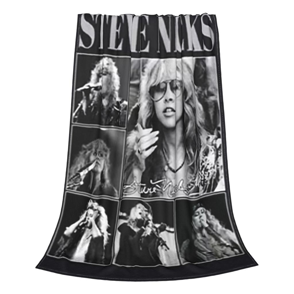 Stevie Nicks Tour Live In Concert Albumcover Blanket Flannel Throw Blanket for Couch Bedding Travel Throws Bedspread Quilt