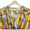 Women Cotton Summer Yellow Sleepwear Egyptian Cat Print Long Maxi Caftan Dress CKFTN-SCRN-FULL-BUYIT-112