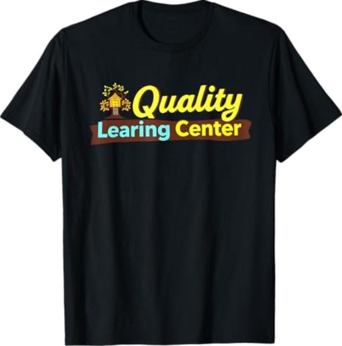 Quality Learning Center School Quote T-Shirt S разноцветный