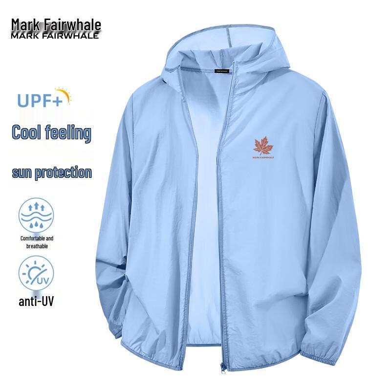 Mark Fairwhale Men s Summer Hooded Sun Protection Jacket 3XL