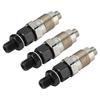 3PCS Fuel Injector For Kubota D722 H1600-53000 16001-53002 16001-53000
