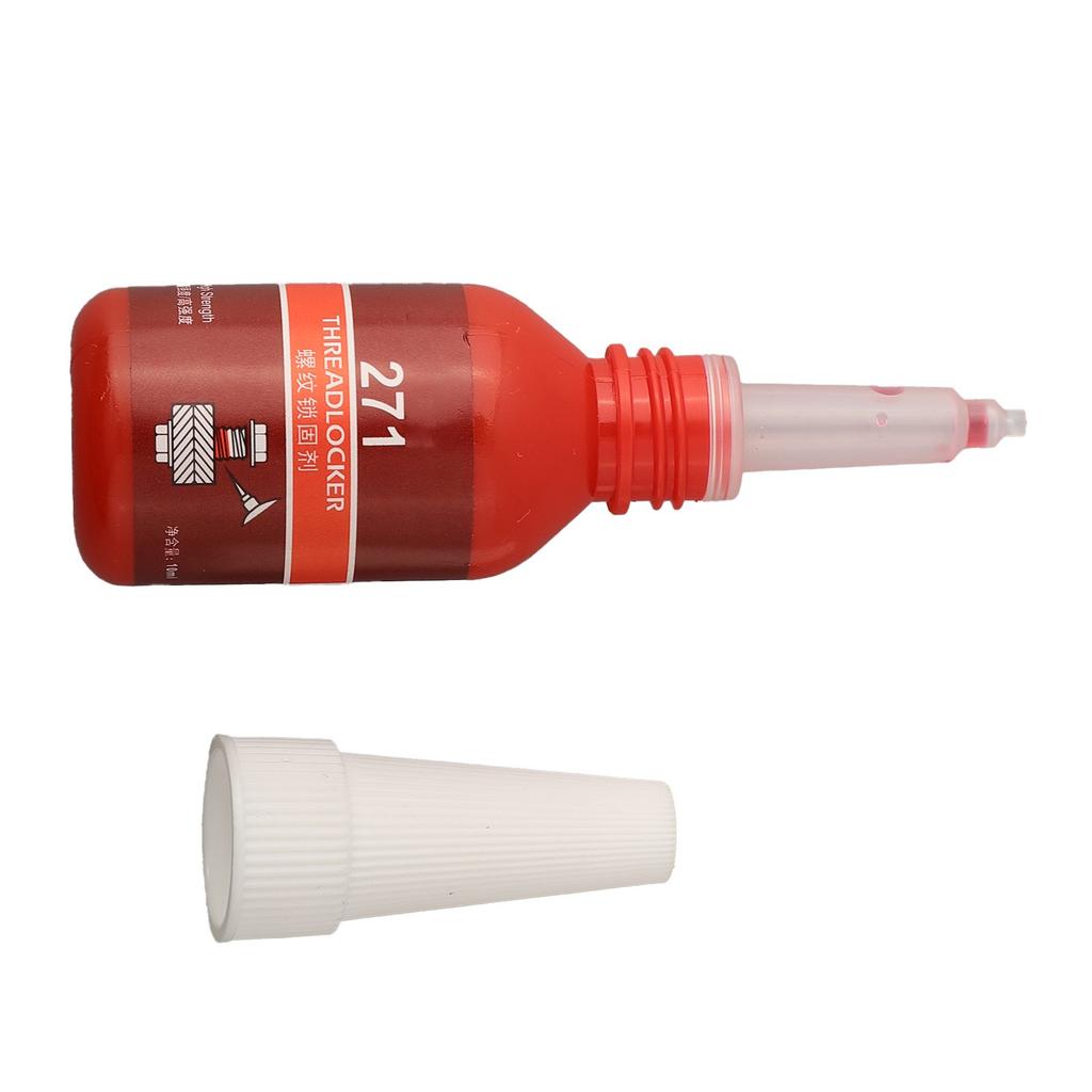 High Strength Thread Locking Glue Red Locking Glue 271 Threadlocker 271 10ml High Strength Glue for Permanent Metal Sealing