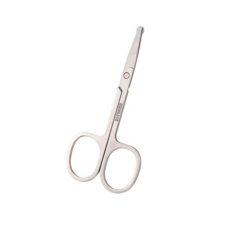 

В наличии Ножницы для бровей из нержавеющей стали с изогнутыми кончиками - Маленький размер Инструмент для красоты Standard