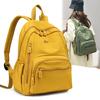 Stilvoller Nylon-Damenrucksack mit mehreren Taschen, Leichter Freizeitrucksack für den täglichen Weg zur Arbeit, Schule, Wochenendausflüge und Kurztrips