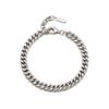 Basic Twisted Silver Bracelet OTB122918QWW