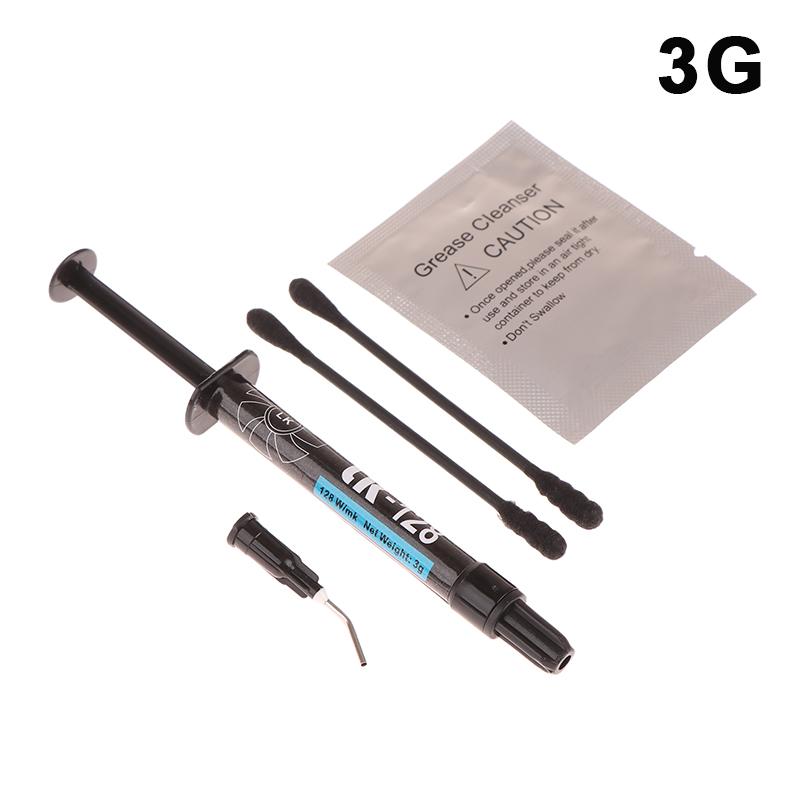 1ks 1G/3G/5G Lk-128 Tekutý kov Teplovodivá pasta CPU GPU Grafická karta CPU Notebook Chlazení Vodivá Silikonová mazací podložka