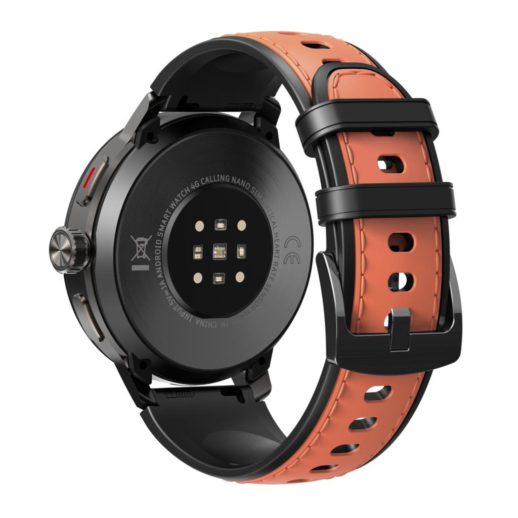 Rainbuvvy DM82 4G Android Phone Watch 1.75inch AMOLED 2GB RAM 16GB ROM Quad Core 5MP Full Netcom 1520mAh Long Standby Touchscreen Smartwatch