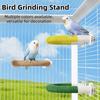U-shape Parrot Rope Perch Bite-Resisting Hanging Parrot Biting Rod Paw Grinding Sticks Sun Conures