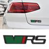 WMNC2 Car Sticker RS Logo VRS Front Grill Emblem Rear Trunk Badge Decal Fit for Skoda Octavia Kodiaq Fabia Superb MK3 Auto Accessories