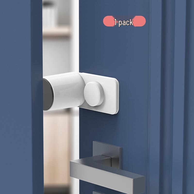 Child Safety Door Handle Lock: Anti-Opening Hand Pinch Protector