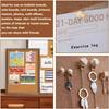 114Pcs Decorative Drawing Thumb Tacks Various Style Cork Board Thumbtack Wood Push Pins  Office