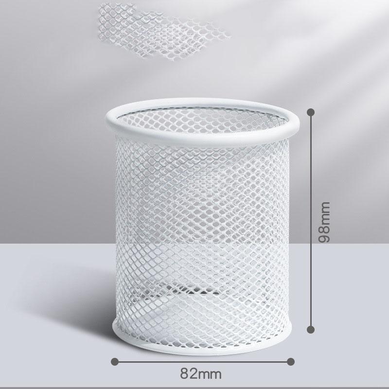 Metall Stifthalter 1 Stück Büro Schreibtisch Student Stiftbehälter Aufbewahrungsbox große Kapazität super groß Eisengitter einfach Stifthalter für Kinder