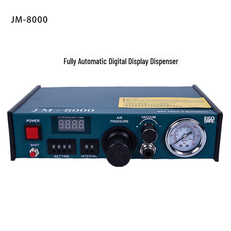 Fully Automatic Pneumatic Epoxy Resin Dispenser with Double-Component Glue Gun