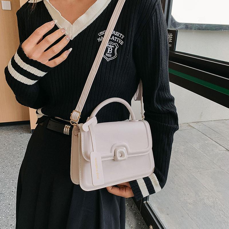 Trendy Korean Style Small Square Bag 2023 Autumn New Fashionable Shoulder Bag For Women
