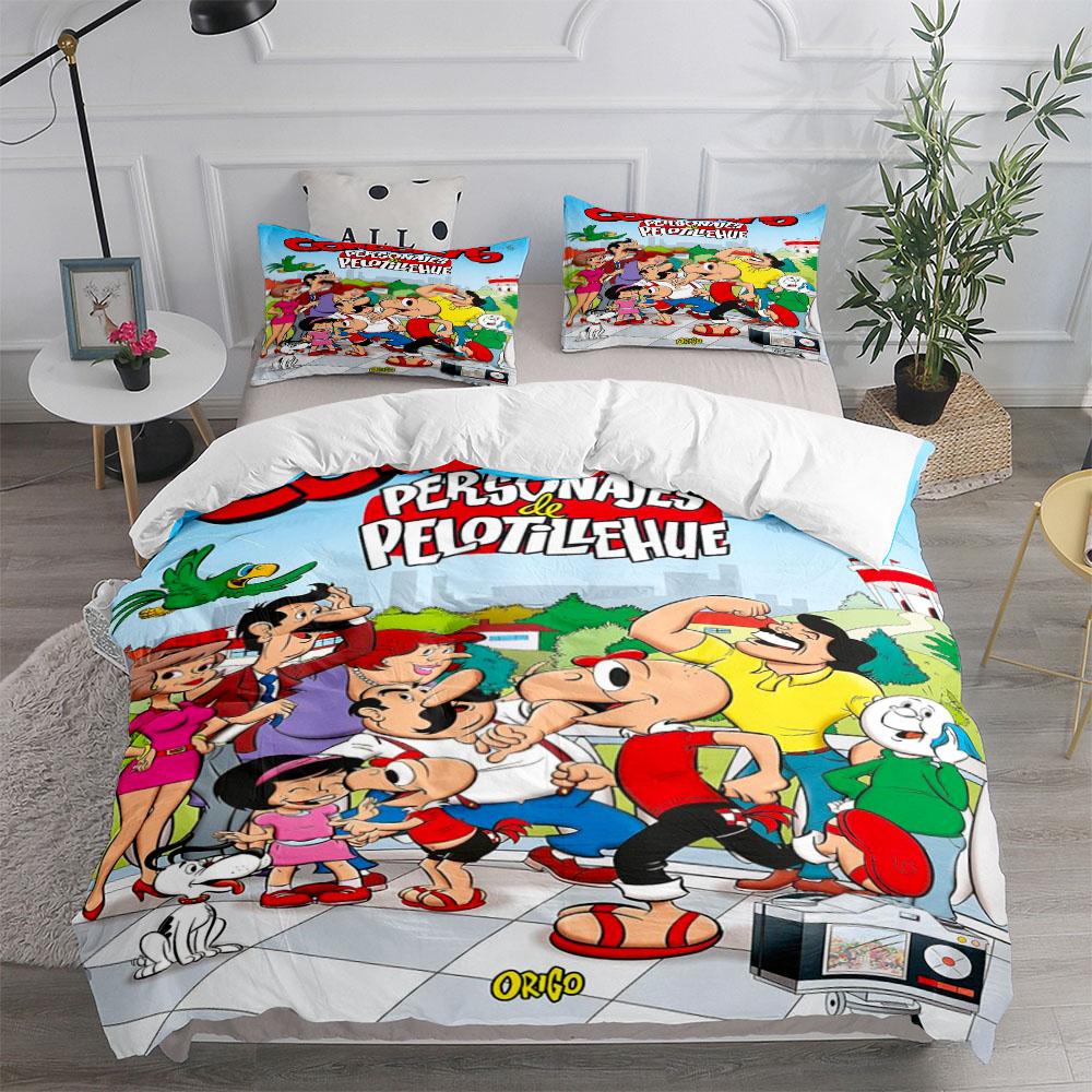 Condorito Chile Comics Book Duvet Cover Set without sheet King Queen Double Full Twin Single Size Bed Linen Set