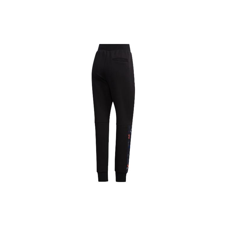 (WMNS) Adidas Mic Dk Printing Sports Pants Black Women's GG0762
