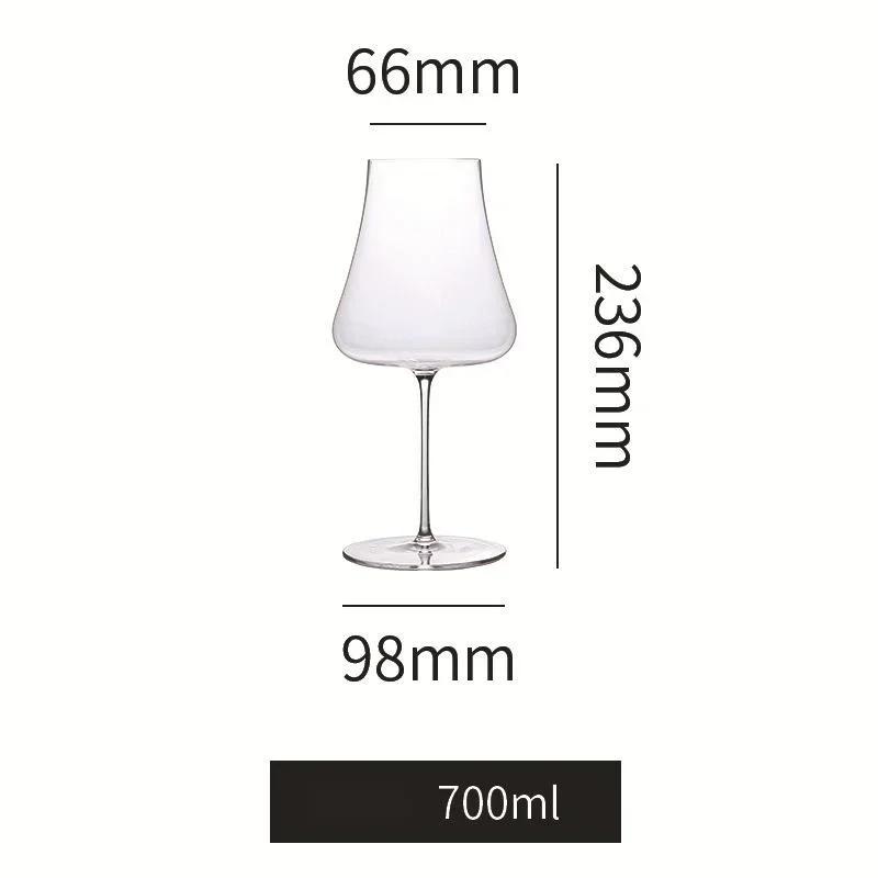 Ultrathin Crystal Wine Glasses Party Stemware Universal Wineglass Volcano Grand Cru Bordeaux Goblet Champagne Cup