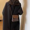 Vintage Leather Crossbody Bags for Women 2024 Designer Brand Female Small Flap Shoulder Underarm Bag Armpit Handbags and Purses