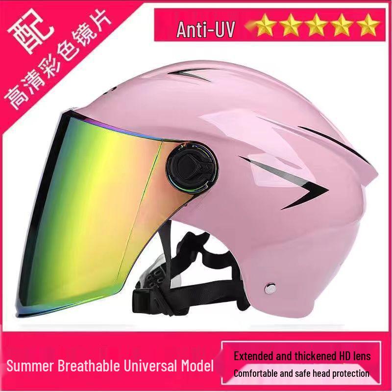 

All-Season Gray Electric Scooter Helmet - Cute, Sun-Protective for Men & Women Default