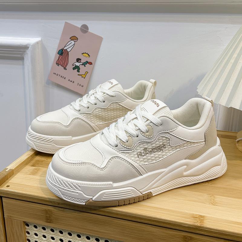 

Little white shoes low-top soft-soled shoes children s 2025 new spring platform niche women s shoes versatile casual sports board shoes 35