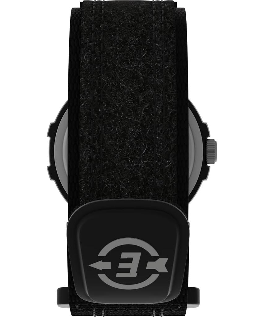 Timex Expedition Camper White Dial Black Fast Wrap Watch T49713 Full-Size Men's [Official Import]