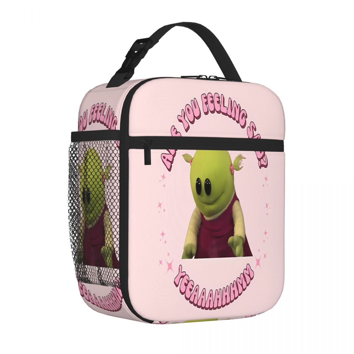 Bestselling Are You Feeling Sad Nanalan Mona Breathable Design Insulated Tote Family Picnic Lunch Handbag One Size