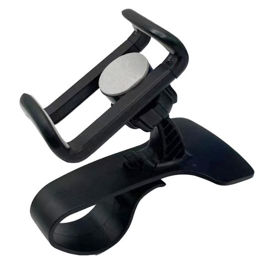 Car Mobile Phone Stand Holder 360-degree Rotation Phone Mount GPS Navigation Bracket Universal Spherical Adjustment Clip-on Phone Mount
