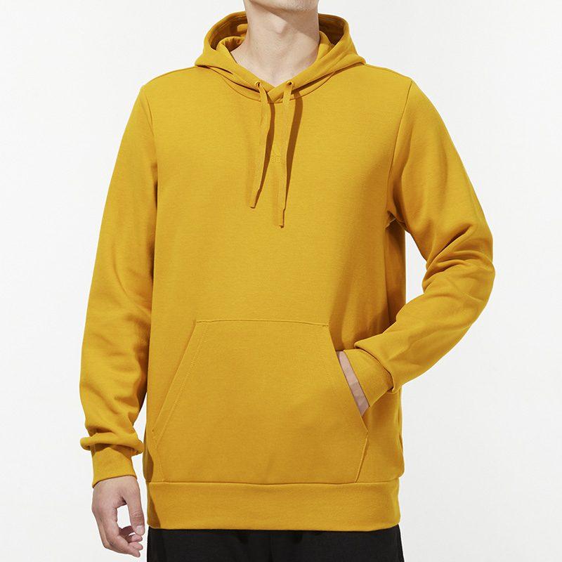 adidas Sweatshirts Men's Gold Hooded Moderate Regular H39274