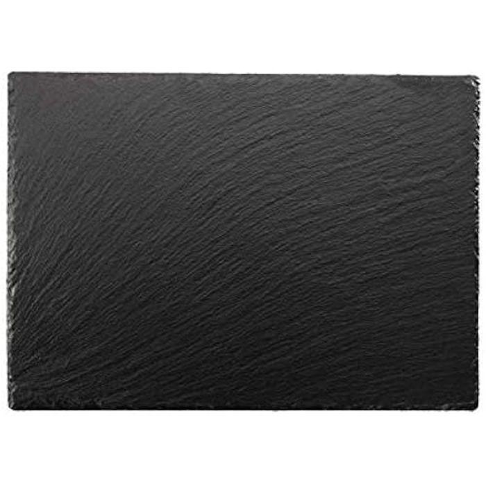 Assiette en ardoise grandchef - tescoma - 428822 - naturelle - 30 x 20 cm