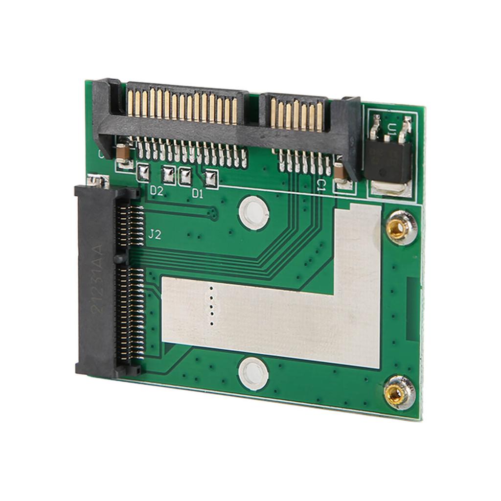 MSATA SSD To 2.5in SATA Adapter Card 6.0 Gbps Mini Pcie SSD Converter Card SATA3 Adapter Card