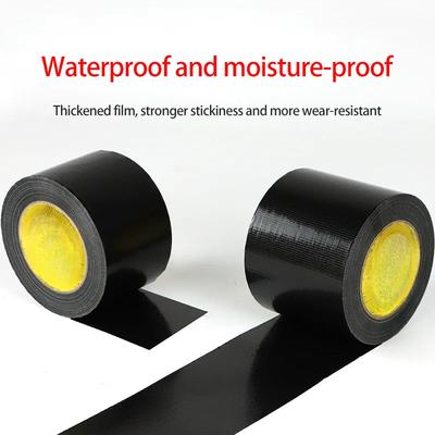 Black Fabric Duct Tape for Electric Bike Seat Tarpaulin Repair Strong Adhesive Repair Tape