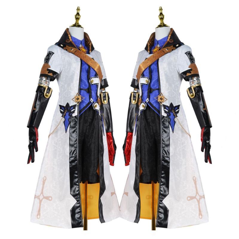 Game Albedo Cosplay Costumes   Anime Uniform Halloween Costume Carnival Party Costume for Men Women Wig Clothing