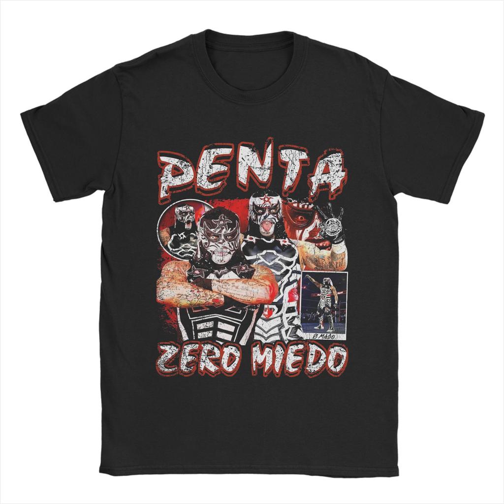 Printed Penta Zero Miedo Vintage Retro Design 5796736663.1889 T Shirt For Unisex Cotton Tee Shirt Short Sleeve Clothing