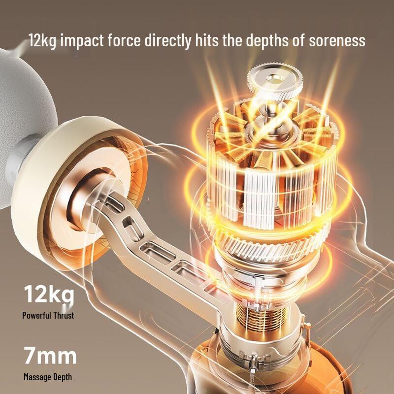 AUX Deep Tissue Percussion Massager CN plug (adapter included)