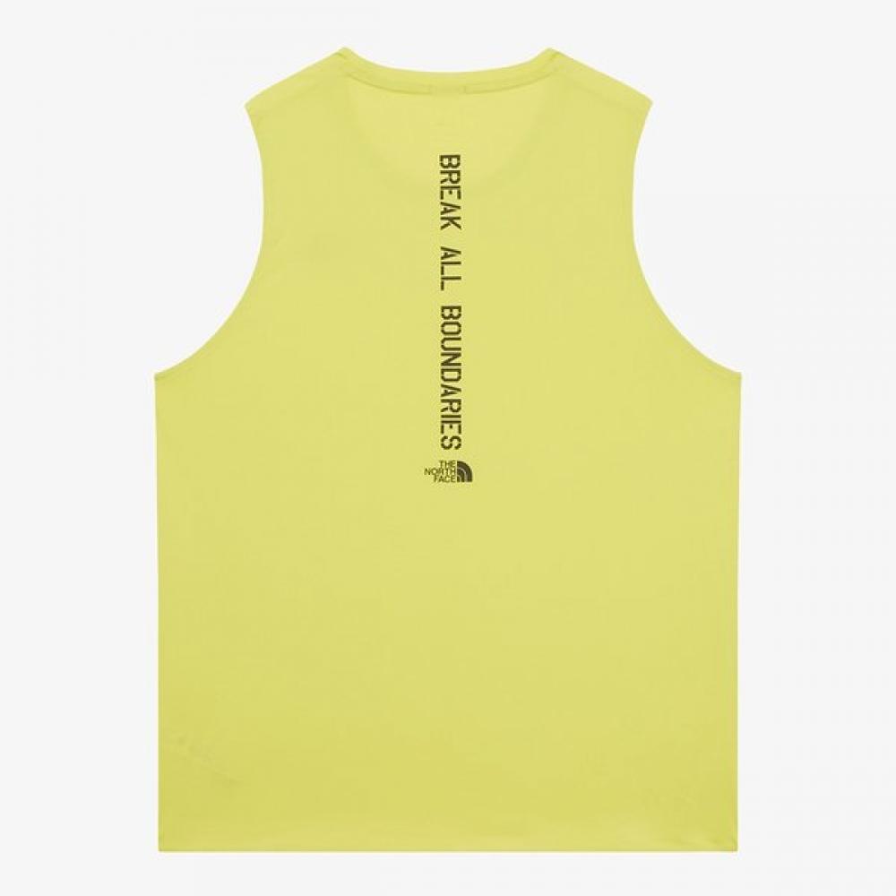 

The North Face Men S Tnf Run SleeveleSS Lime LIME/110