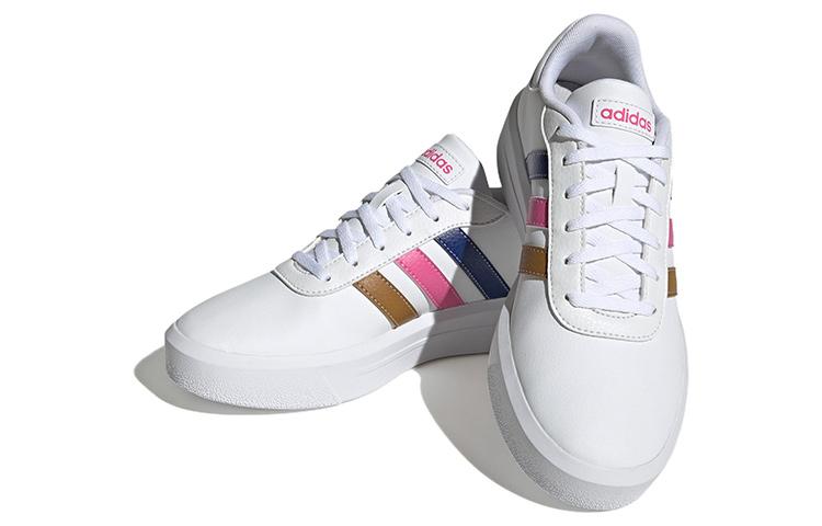 adidas Wmns Court Platform 'White Purple Pink Brown' Women's HP9429