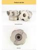 EMR Face Milling Round Nose CNC Tool Holder BT40 R5 Extended Cutter Head