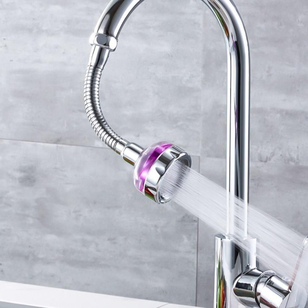 Adjustable Kitchen Faucet 360° Rotation Bath Faucet Connector Durable Splash-Proof Faucet  Kitchen