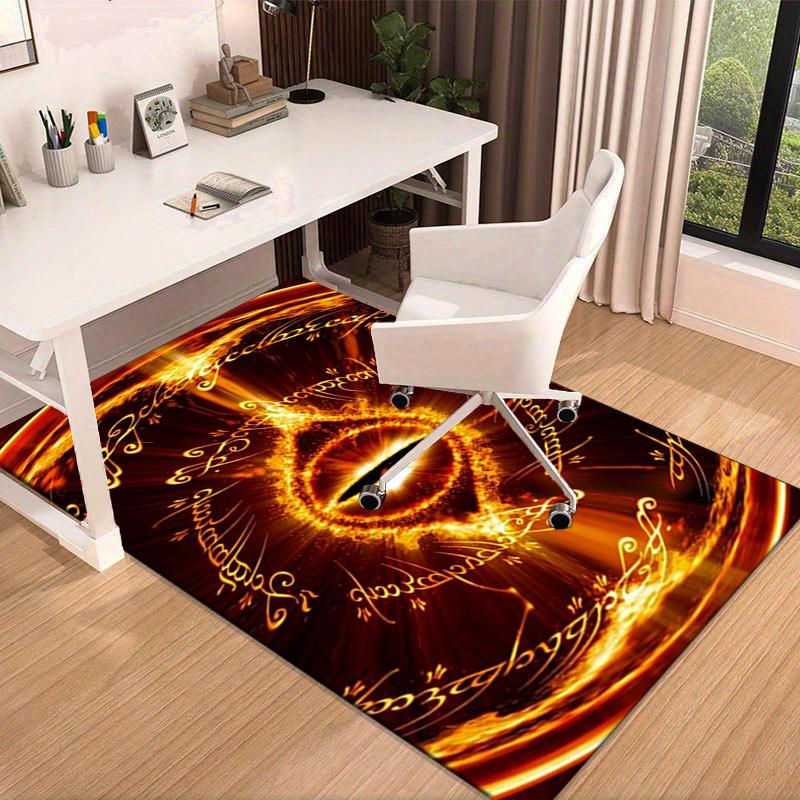 Middle-earth Map Adventure The Lord Carpet, Chair Rug,Rug for Office Bedroom Living Rooms, Doormat Decor Fan Gift Christmas Gift