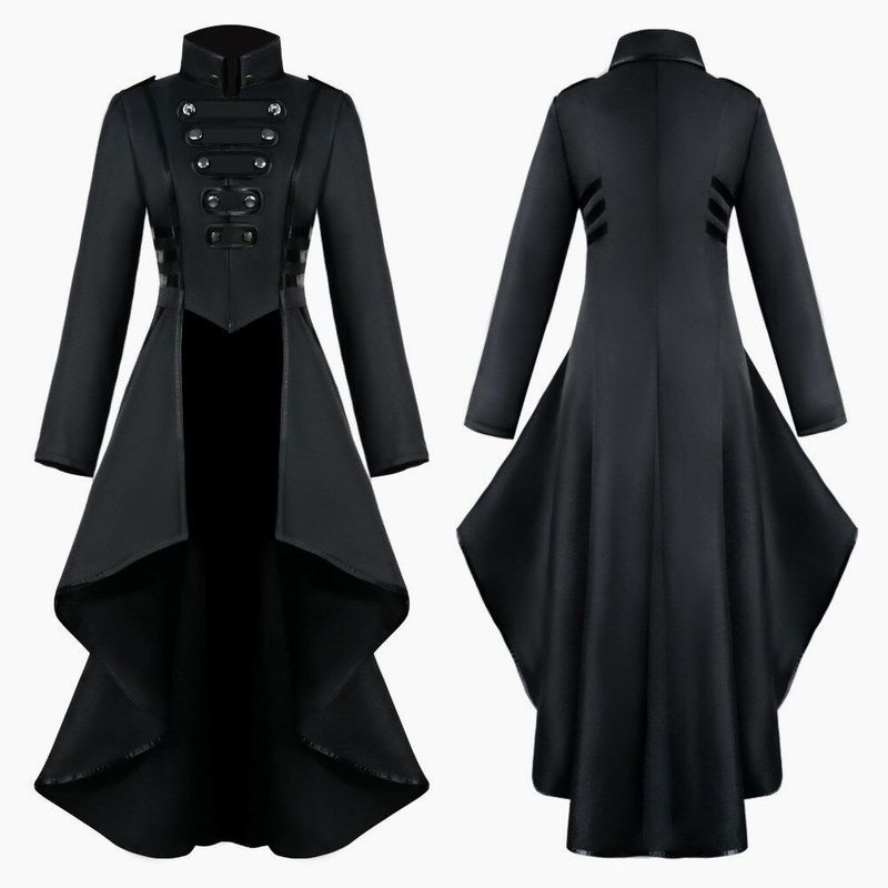 Women's Medieval Irregular Hem Gown