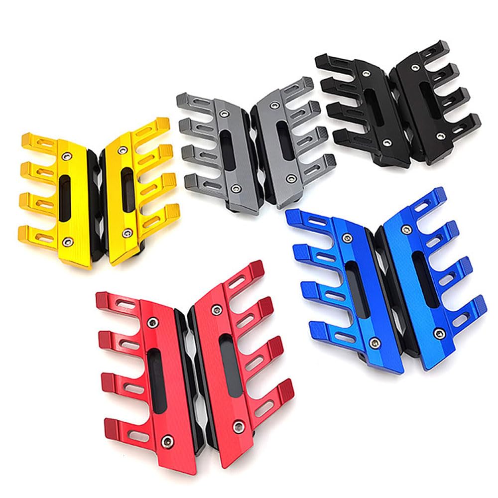 DOMOPAY FOR MT-09 SP MT-07 MT-10 SP (2015-2022 2023 2024) Motorcycle Fork Protector Mudguard Slider Guard Accessory Mudguard (MT-09, Black)