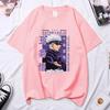 Fashion Anime High Quality Men's and Women's Round Neck Cotton T-shirt