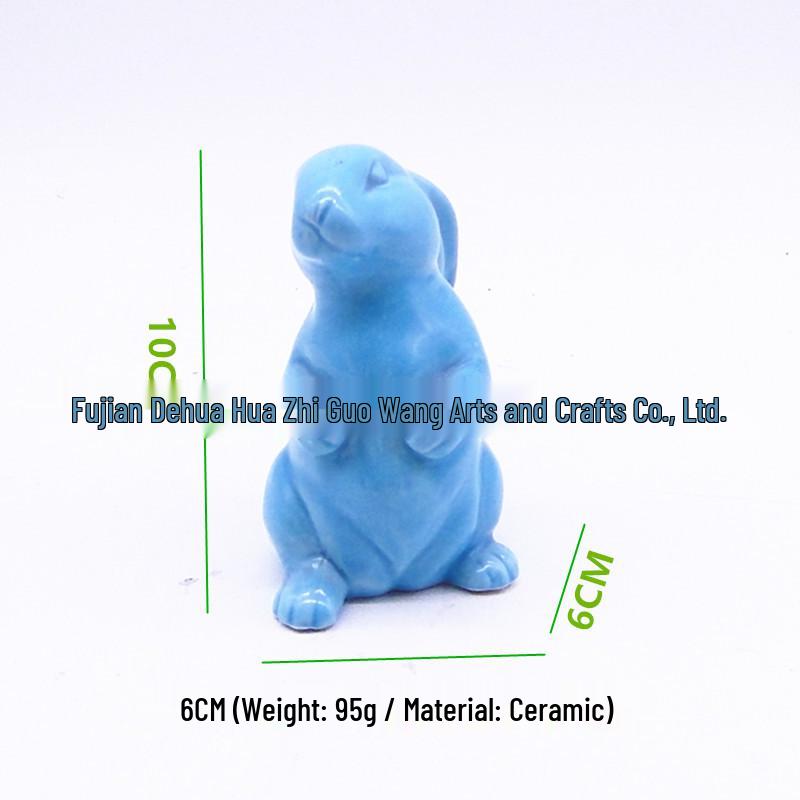 

Ceramic Rabbit Ornaments for Home Decor: Living Room, Bedroom, Study, or Entrance