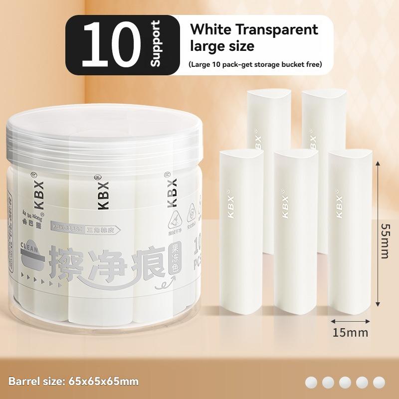 Jelly Eraser Clean Marks Soft Texture Must Have Elementary School Students Exams Comes Bucket Is Super Clean Suitable Practical