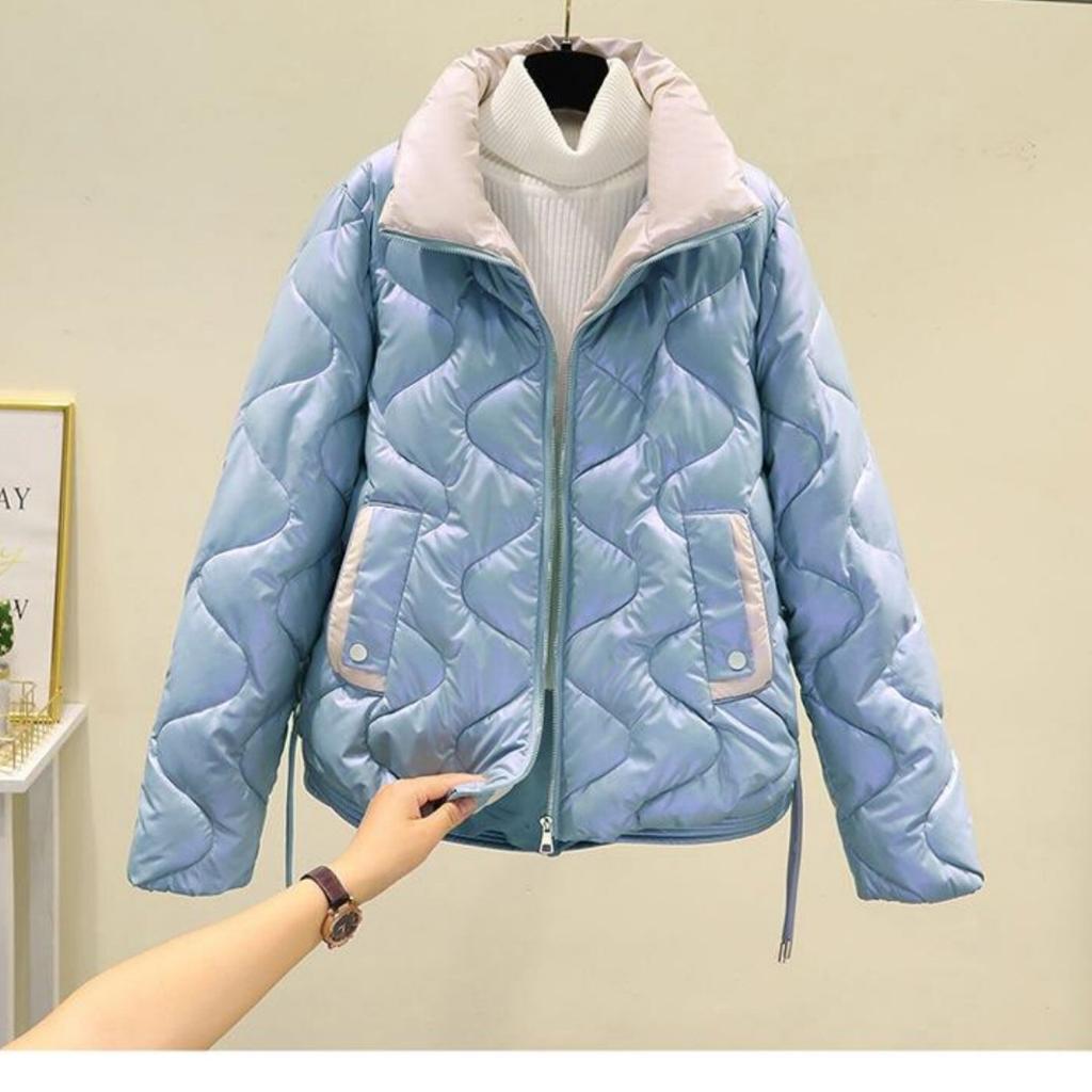 Jachetă de iarnă Jachetă scurtă din bumbac căptușită