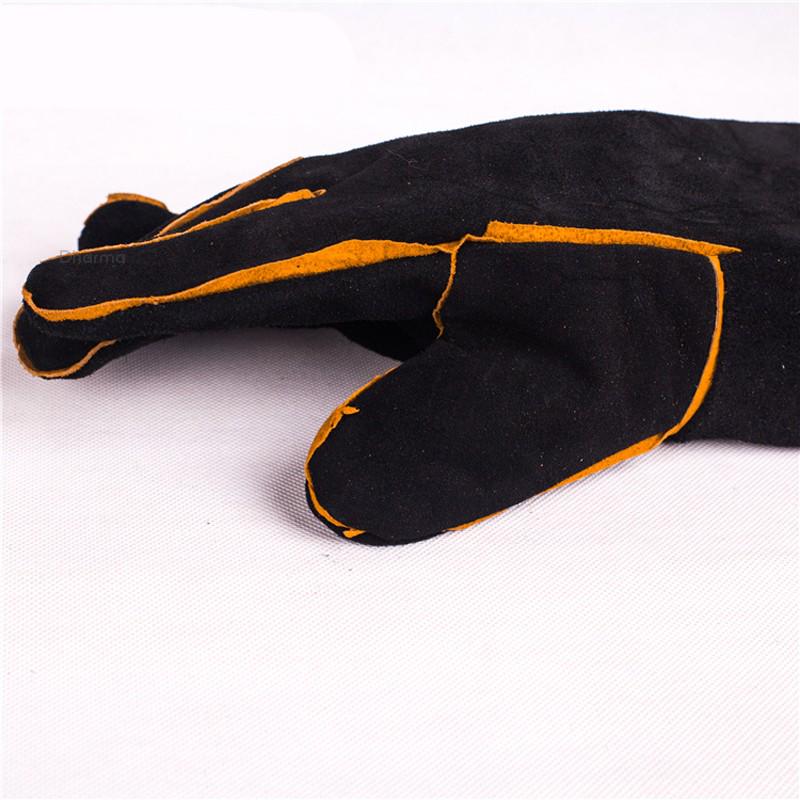 Buy Manyi 1 Pair Heavy Duty Black Mig Welding Gloves Gauntlets Welders