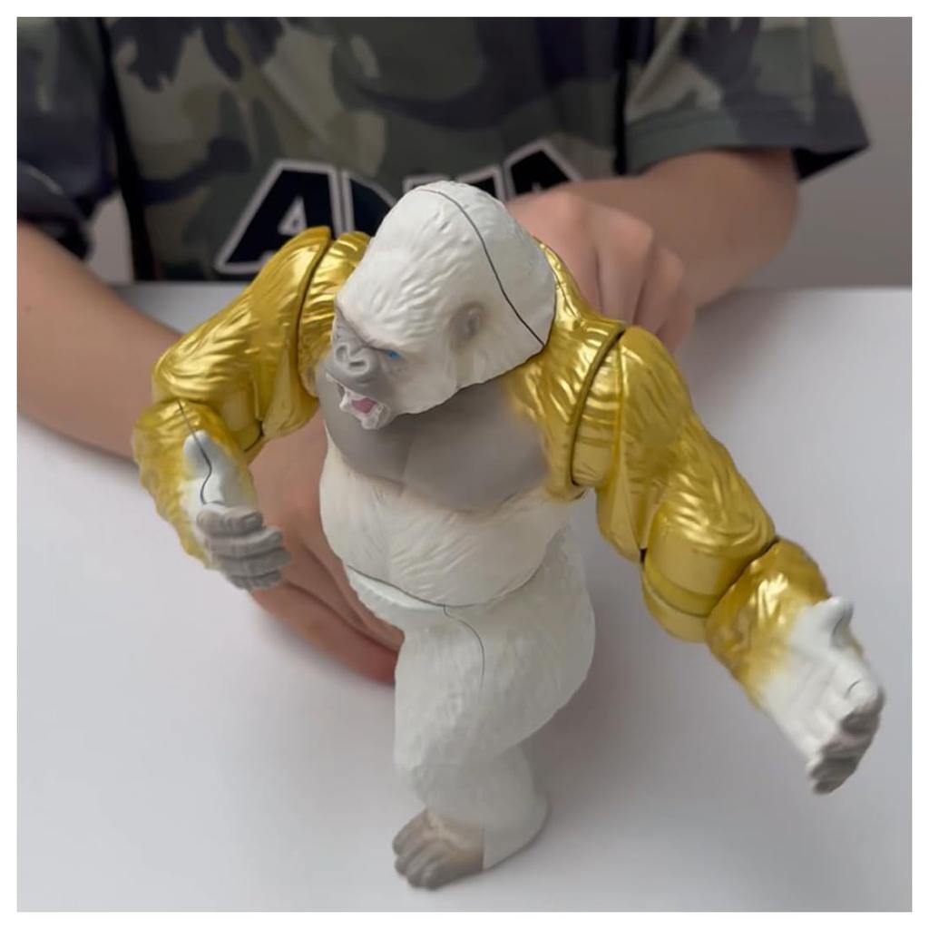 Takara Tomy Ania Adventure Continent Ania Kingdom Big Ania Gordo Animal Dinosaur Toy for Ages 3 and Up (Gorilla)